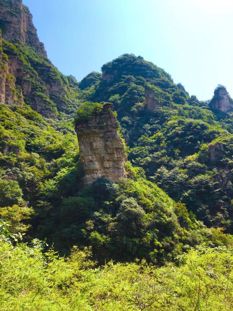 神象天成,户外旅行的好去处-平谷大华山镇老象山