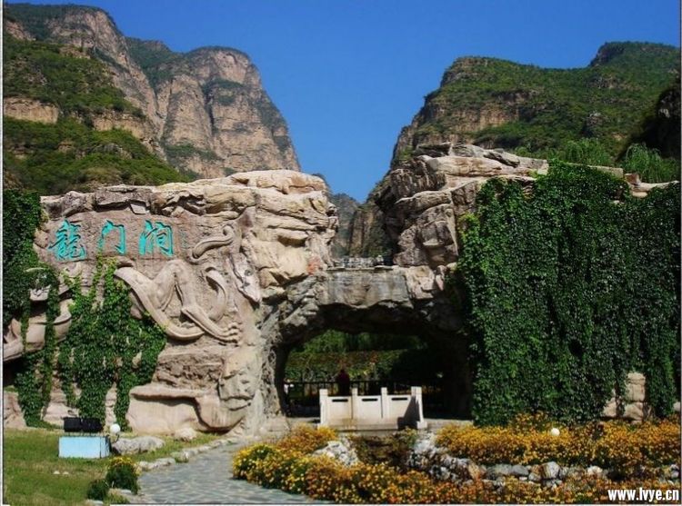 京都之西,西山之内,龙门峡谷(龙门涧)椴木沟小环形